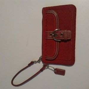 Coach wristlet